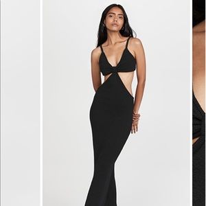 Cult Gaia Serita dress black size medium